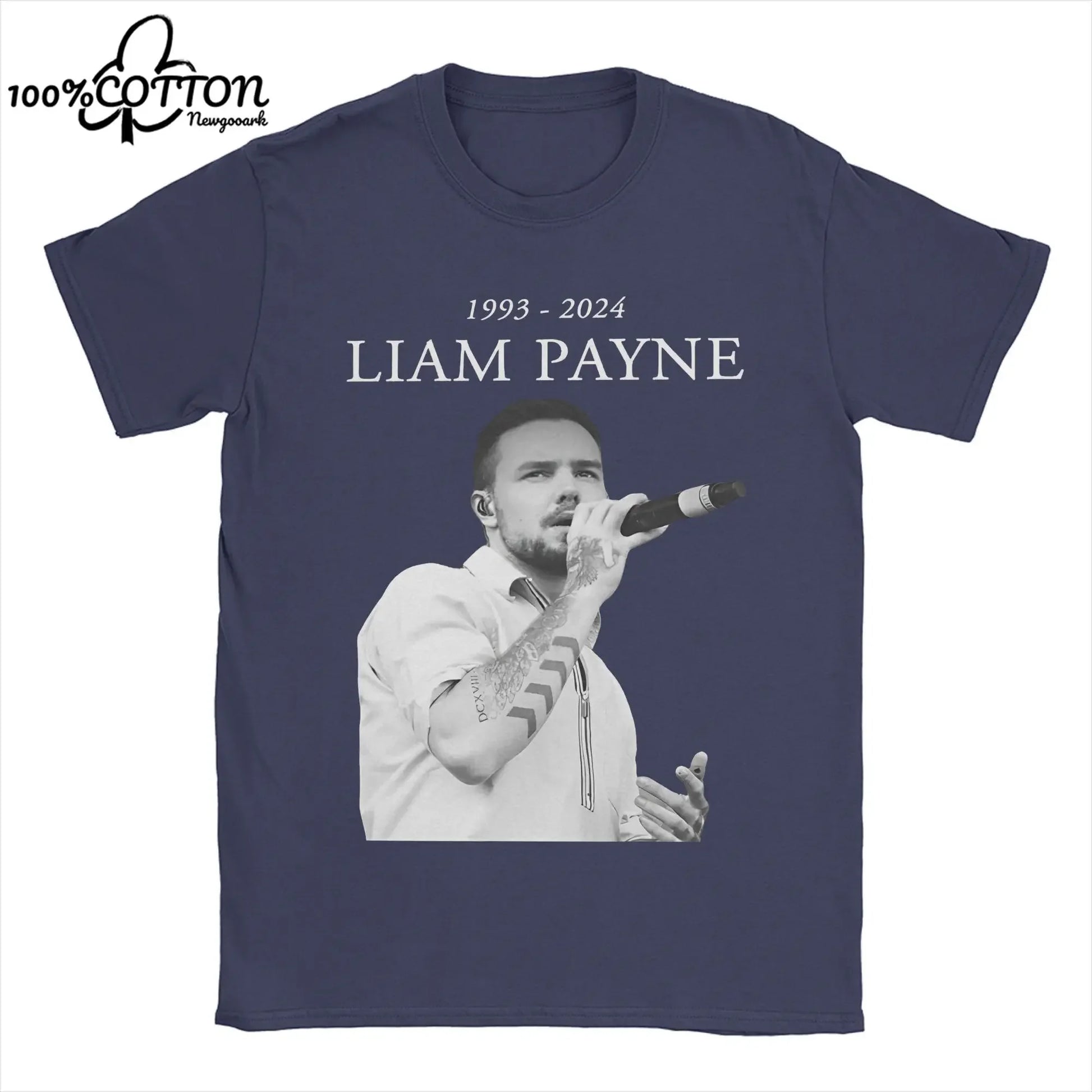 1993-2024 Liam Payne memories RIP  Tee Shirt for Men Women Graphic Printing T Shirts  100% Cotton Clothing