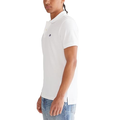 AEROPOSTALE Men's Polo, Deep Navy, Medium