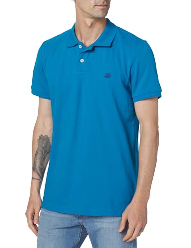 AEROPOSTALE Men's Polo, Deep Navy, Medium