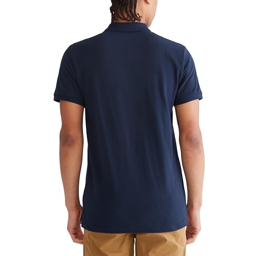 AEROPOSTALE Men's Polo, Deep Navy, Medium