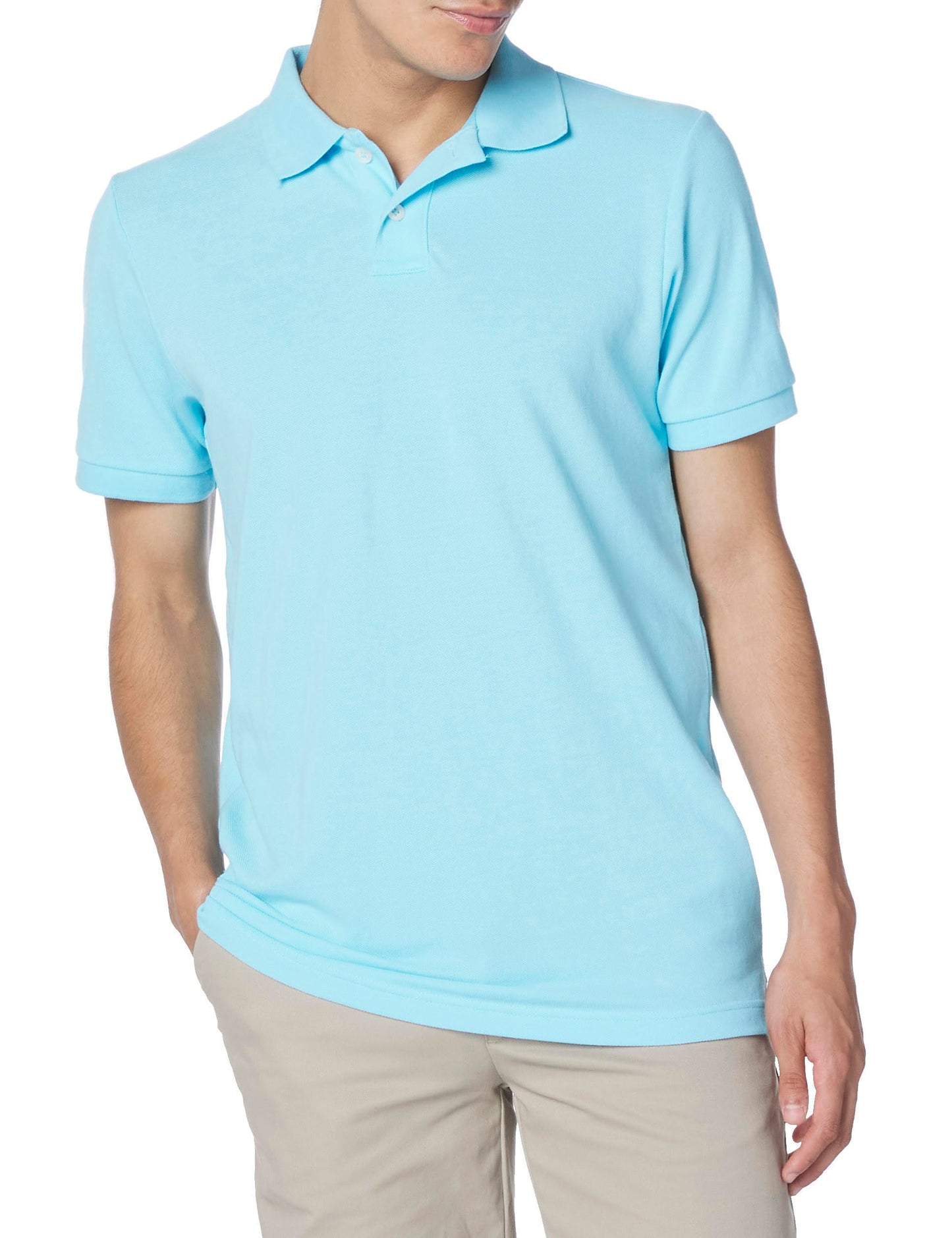 AEROPOSTALE Men's Polo, Deep Navy, Medium