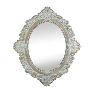 VINTAGE AMELIA TAUPE MIRROR