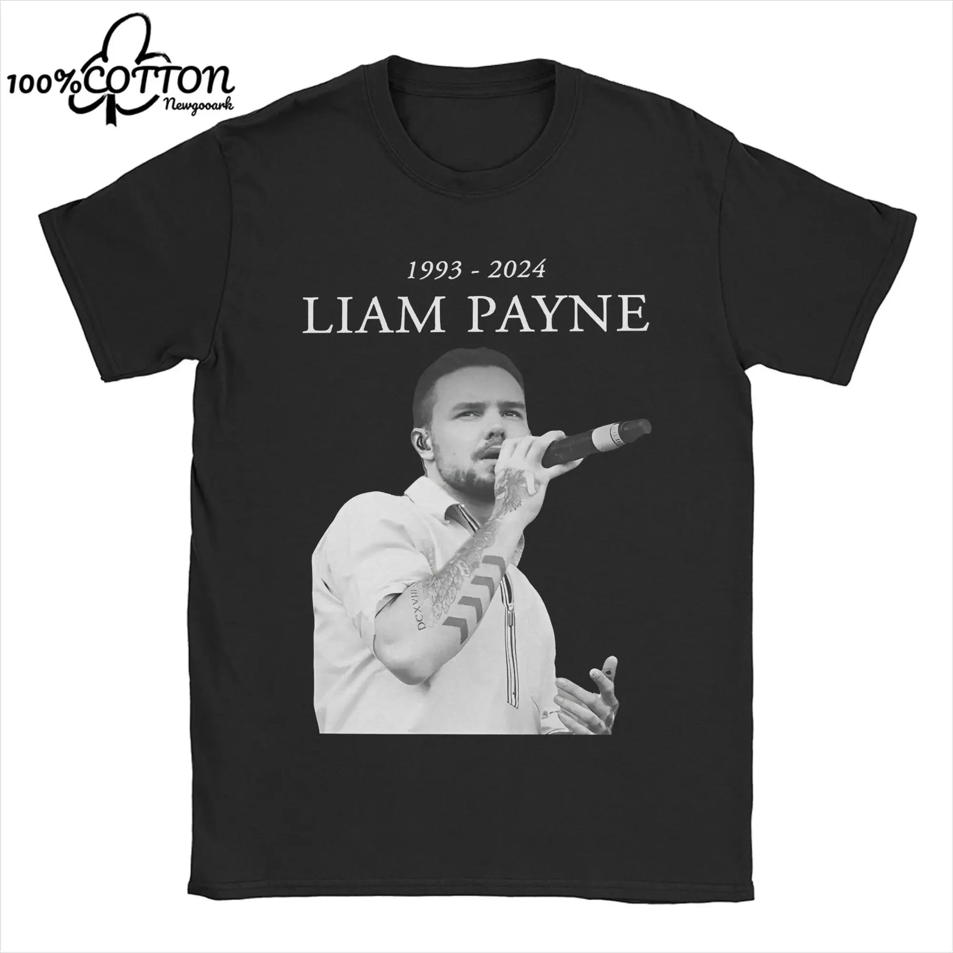 1993-2024 Liam Payne memories RIP  Tee Shirt for Men Women Graphic Printing T Shirts  100% Cotton Clothing