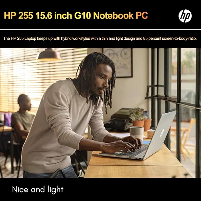 HP Newest 255 G10 Laptop