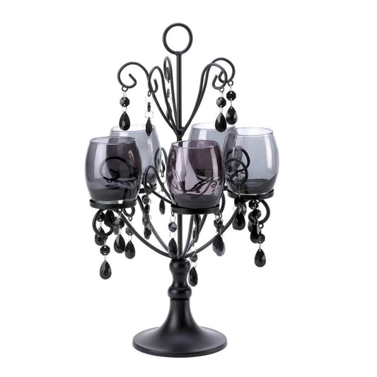 MIDNIGHT ELEGANCE CANDELABRA