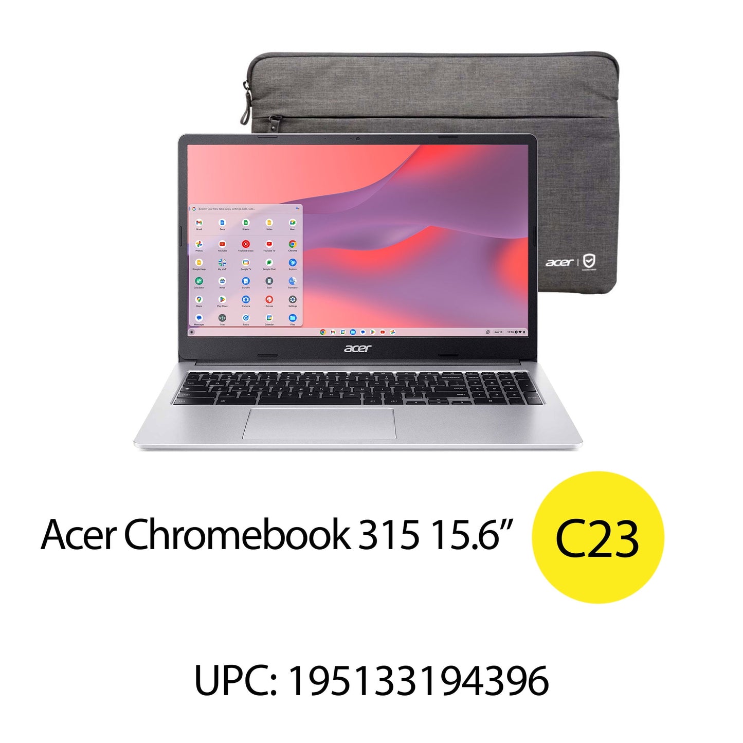 Acer Chromebook 315 15.6 inch Laptop Intel Processor 