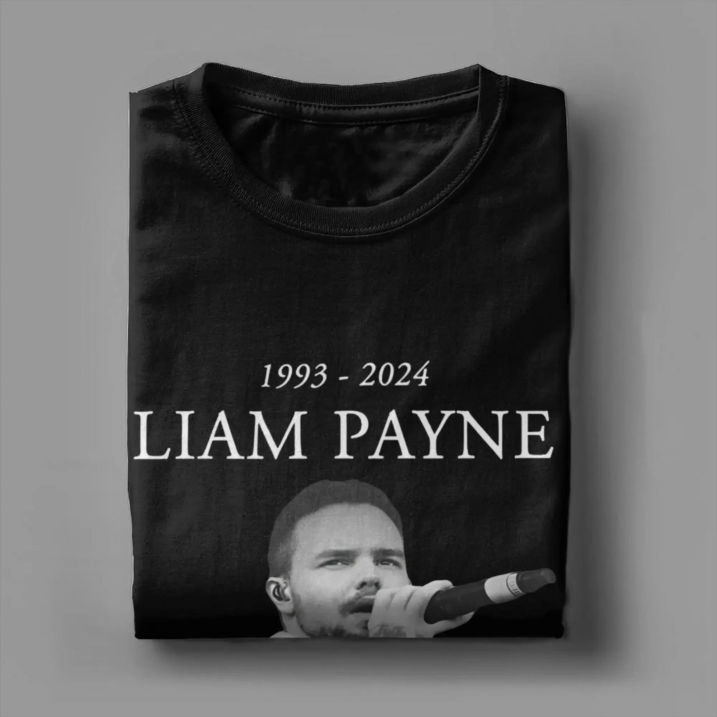 1993-2024 Liam Payne memories RIP  Tee Shirt for Men Women Graphic Printing T Shirts  100% Cotton Clothing