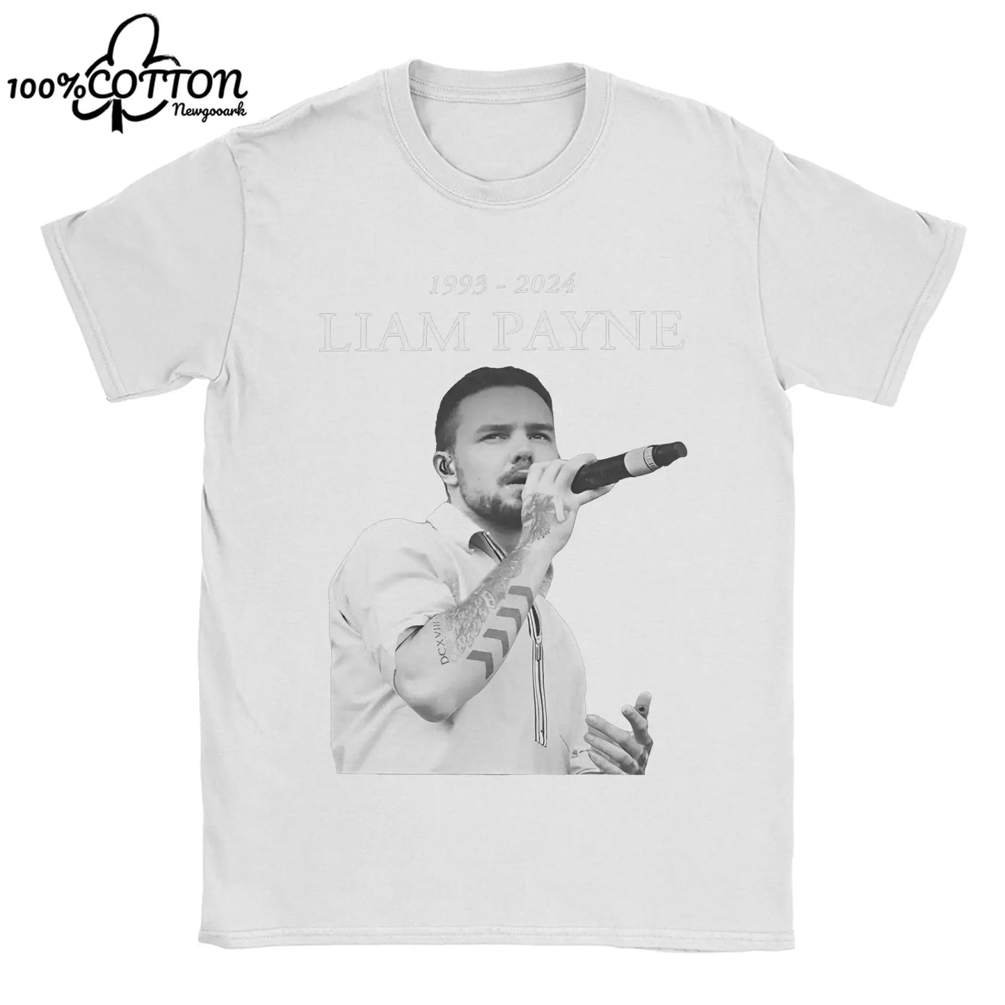 1993-2024 Liam Payne memories RIP  Tee Shirt for Men Women Graphic Printing T Shirts  100% Cotton Clothing