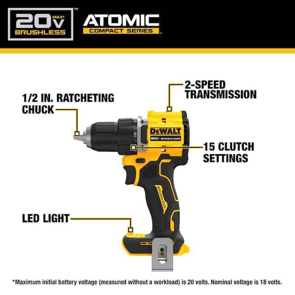 DEWALT Atomic 20V Cordless Combo Kit