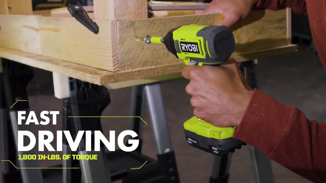 RYOBI 18V Cordless 6-Tool Combo Kit